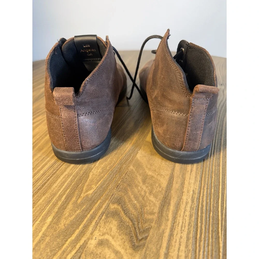 Creative Recreation Kaplan Mid Boots Mens 10.5 Chocolate Brown Leather Chukka